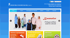 Desktop Screenshot of faridahmaju.com